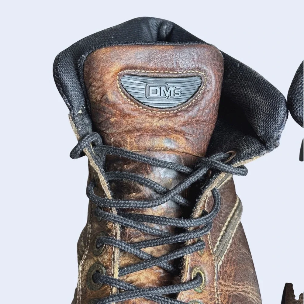 Dr Martens Men's Brown Leather Lace Up‎ Ankle Boots DM632 PC04C Size 9
